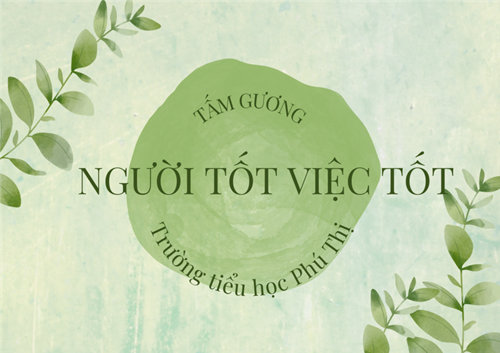 Gương Người tốt việc tốt - Cô giáo Dương Thị Hiền